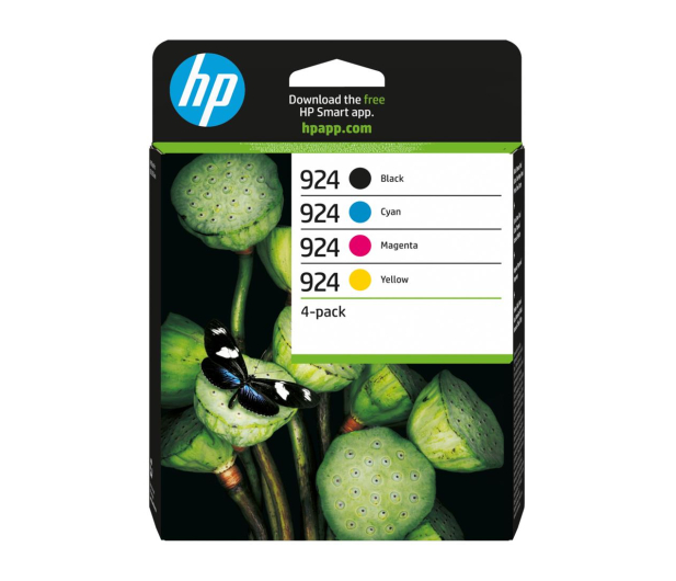 HP Zestaw 4 tuszów 924 CMYK Instant Ink - 1227144 - zdjęcie